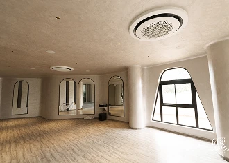 Spacious empty living room