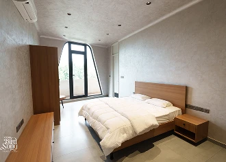 Bedroom with natural light